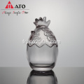 ATO Animal Shape Glass Storage Candy Pot